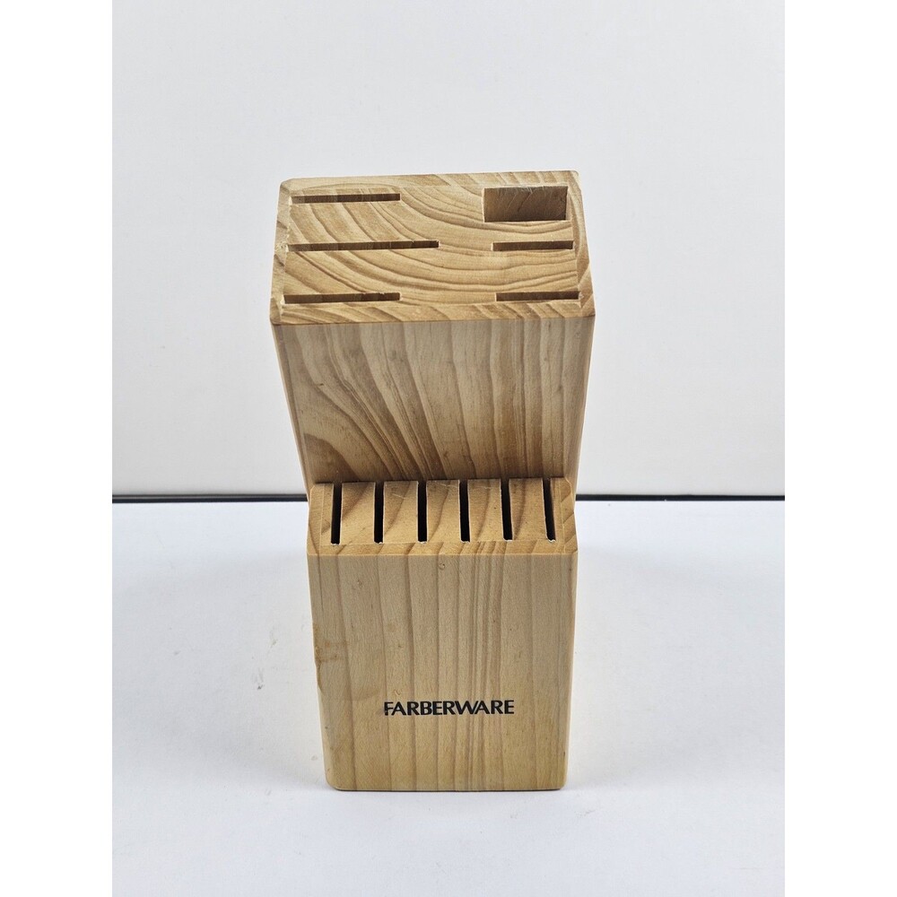 Farberware Knife Block 12 Slots Wooden